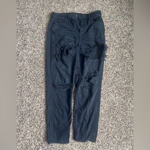 Black Mom jeans